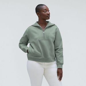 Everlane Track Half-Zip Sweatshirt